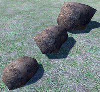 3 Ultra Low Poly Rocks
