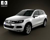 Volkswagen Touareg hybrid 2011 3D Model