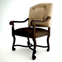 Hooker Furniture Treviso Camelback Arm Chair