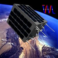 Iranian Satellite Zafar 3D Model