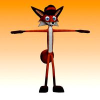 Fox (mesh only)