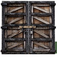 Solid Double Doors