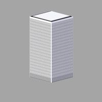 A simple building with AO texture