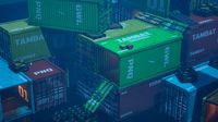 Shipping Containers Game Assets Lowpoly
