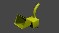 cartoon wood chipper