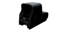Holographic gun sight (worn)
