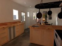 Sketchup Modern kitchen design PACK