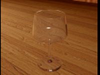 Download free Wine Stylish Glass 3D spline Model 3D Model