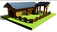 Cattle corral