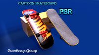 Low-poly Cartoon Skateboard