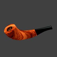 E.F Sandblasted Horn Pipe