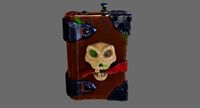 Stylized Tome Low Poly