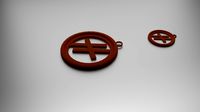 Contra Parallels Pendant