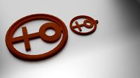 Printable Coaster Female and Pendant
