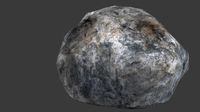 lowpoly realistic rock