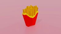 Best French Fries LowPoly