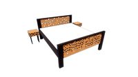 bed and nightstands b1