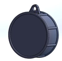 3d print drum keychain