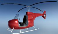 Single-seat helicopter