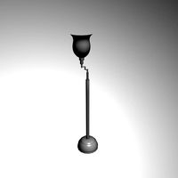 Stempunk-like lamp