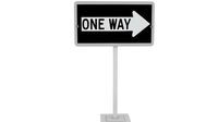 One way [road signal]