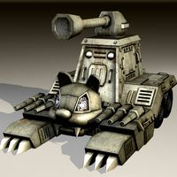 cat tank cute vehicle