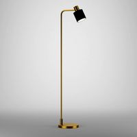 Salena Arched Floor LED Lamp by Foundstone