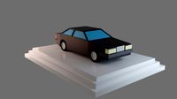 Low poly car