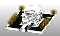 Revit Amorph Villa Exterior