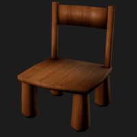Low poly Chair