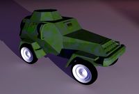 Armored Toy Car