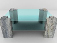 Modern Table 1 3D Model