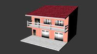 Low poly house