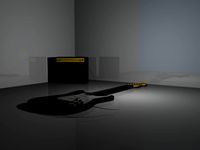3D EL Guitar