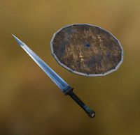 Low Poly Medieval weapon
