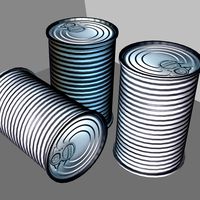 Tin Can 3D Model