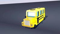 Lowpoly - School Bus