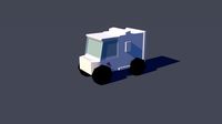 Lorry - Van (Lowpoly)