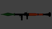 RPG-7 Low Poly