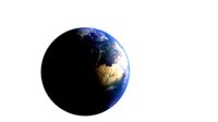 Earth sun set
