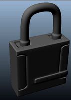 High Poly Lock