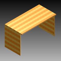 Pine Office Desk