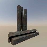Low poly Beam pack