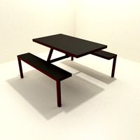 Steel Picnic Table