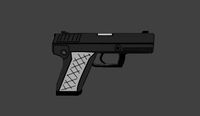 Cartoon pistol