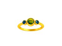 3D CAD Ring with Opal