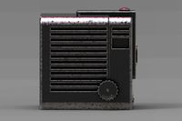 Vintage camera storage box