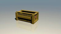 Wooden Crate (fully explodable)