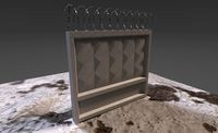 Soviet Concrete Fence