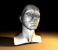 Male Head 01 c4d